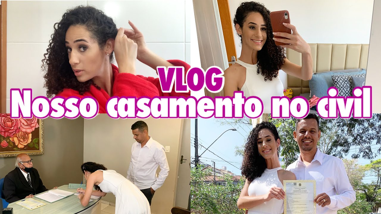 NOS CASAMOS NO CIVIL | Arrume-se comigo para casar | Mamis fez o meu buquê, incrível 😻| Léia Veloso