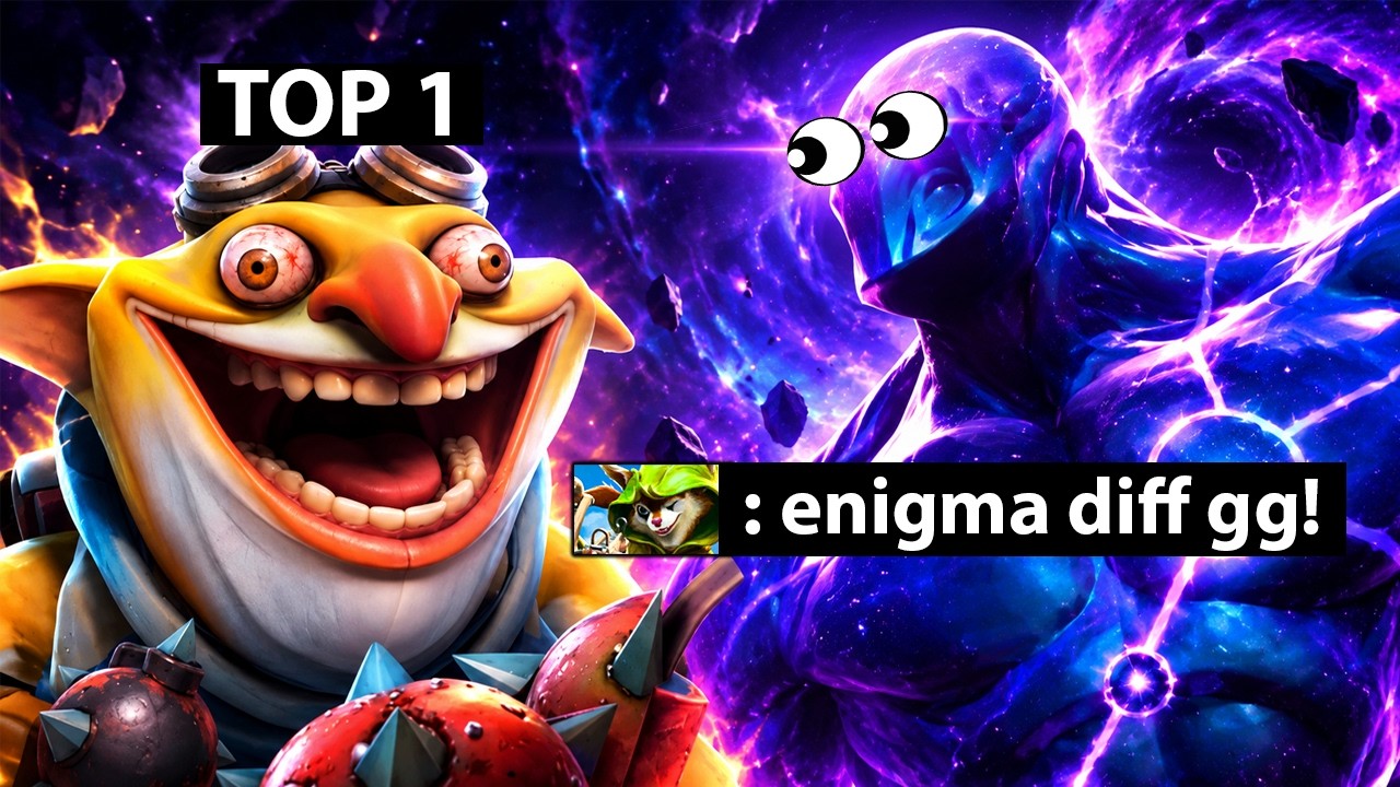 When 1000+ Matches Enigma Solo 1v1 Top 1 Techies Mid in 8300MMR🔥