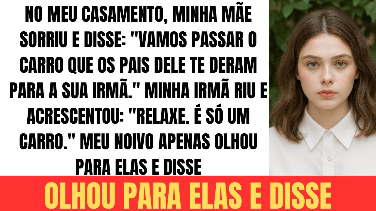Minha mãe tentou roubar meu carro no casamento e destruiu minha vida. Ela foi presa.