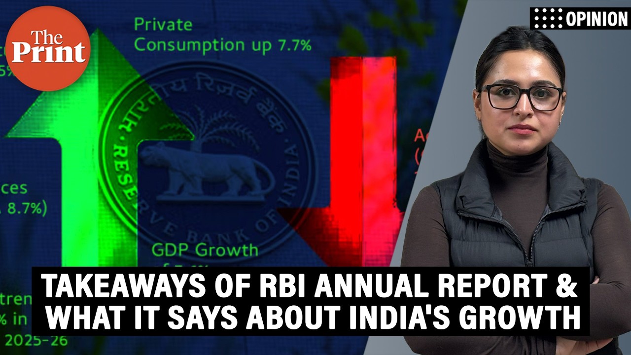Growth, inflation & the gaps in between: What latest RBI annual report says about where India stands