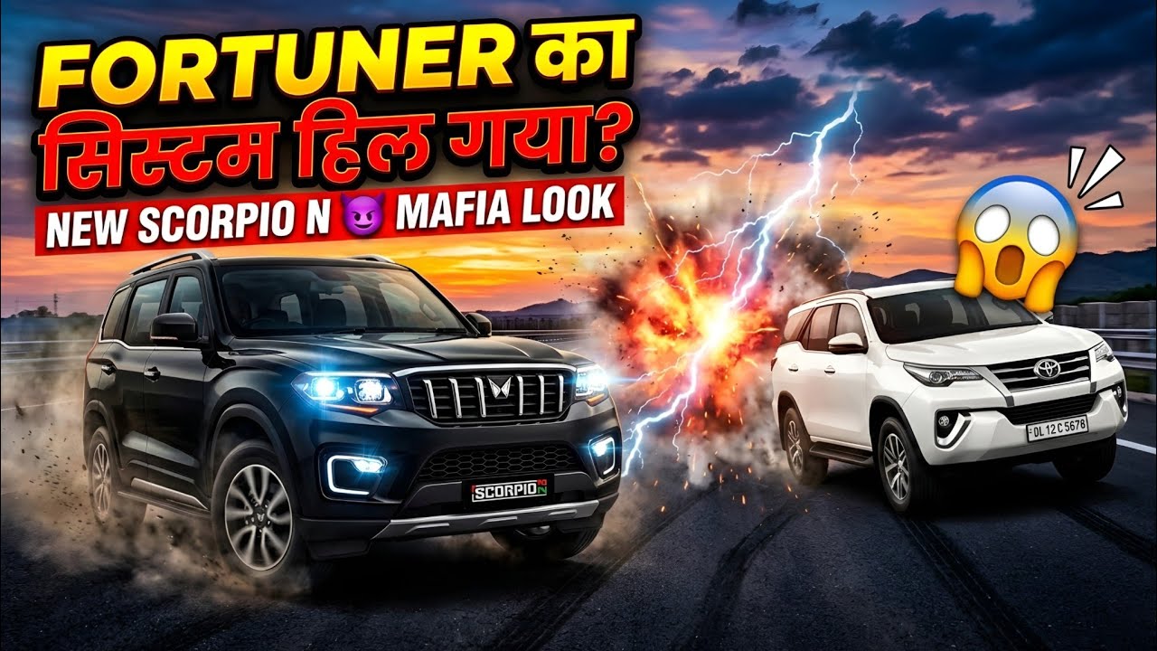 Fortuner वालों के पसीने छूटे! 🥵 Mahindra Scorpio N Facelift First Look | Rudra Revs