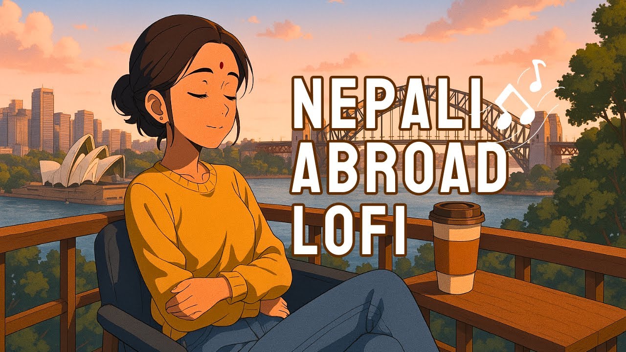 टाढा भएपनि | Nepali Lofi Song | Life Abroad Romantic Chill Vibes