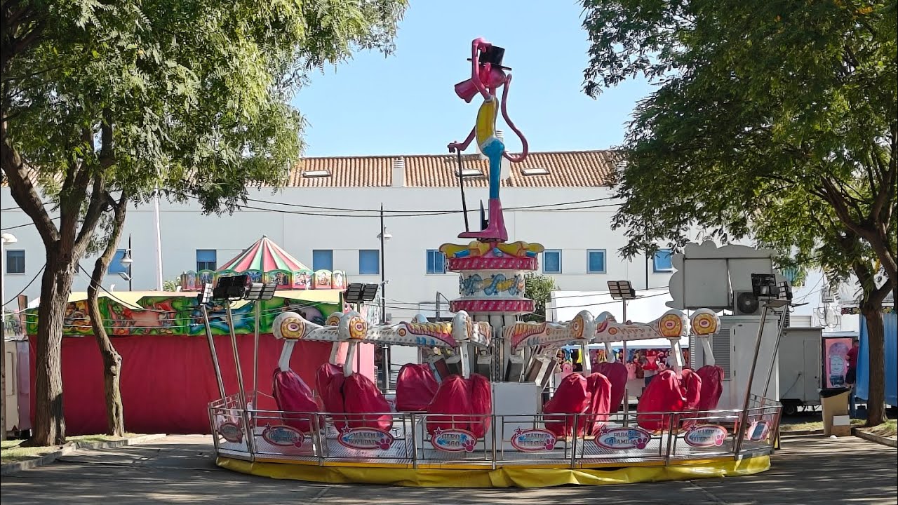 Walking into El Rompido, Spain 🎡🎪🇪🇸 25/Jul/2025