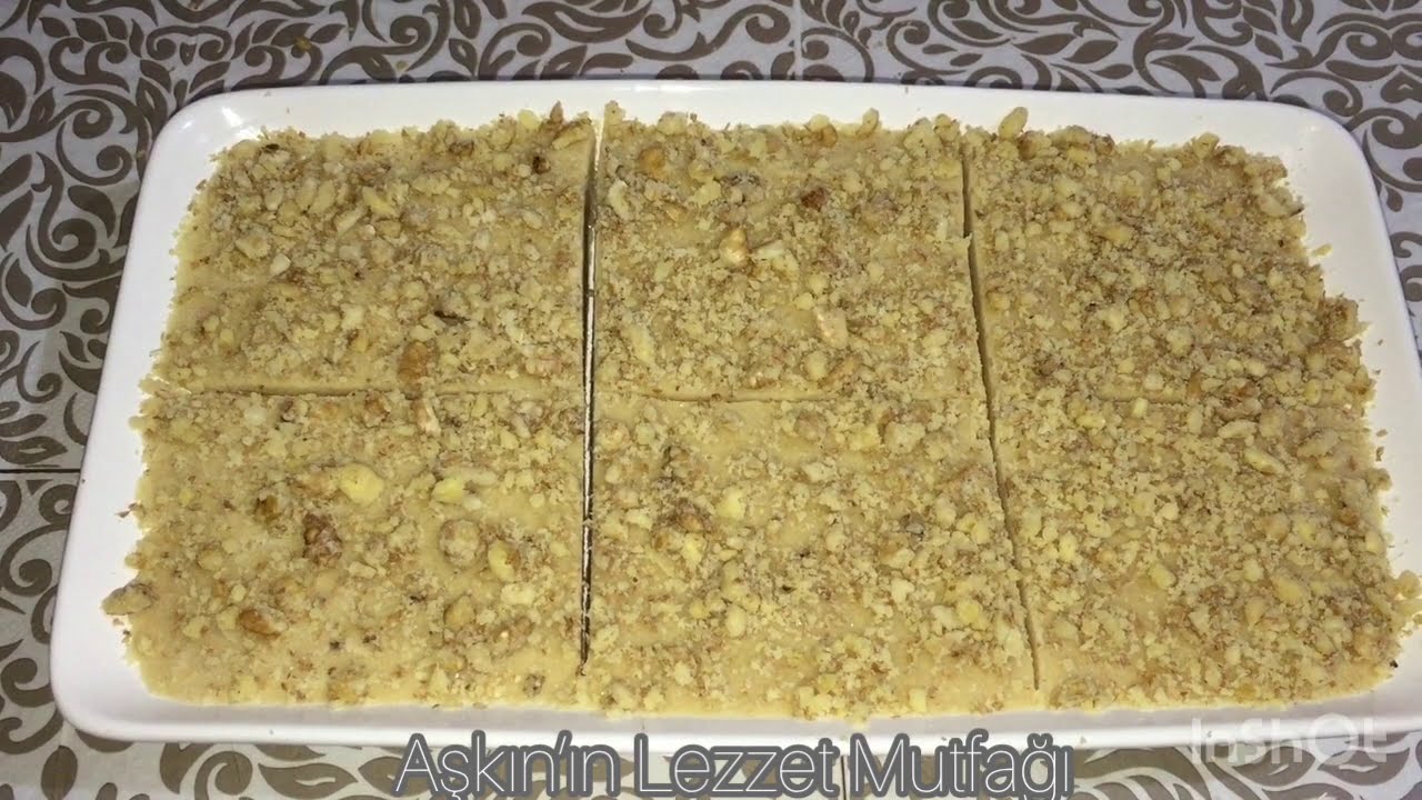 HELVA TARİFİ ❗AĞIZDA ERİYİP GİDEN UN KURABİYESİ TADINDA SARAY HELVASI 🙈ŞERBETSİZ UN HELVASI YAPIMI