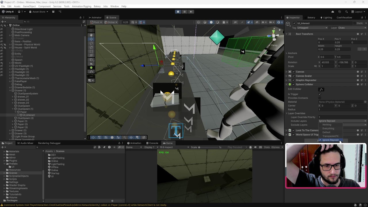 Project UT - Resolvendo uns bugs... | Dia 20 | +18