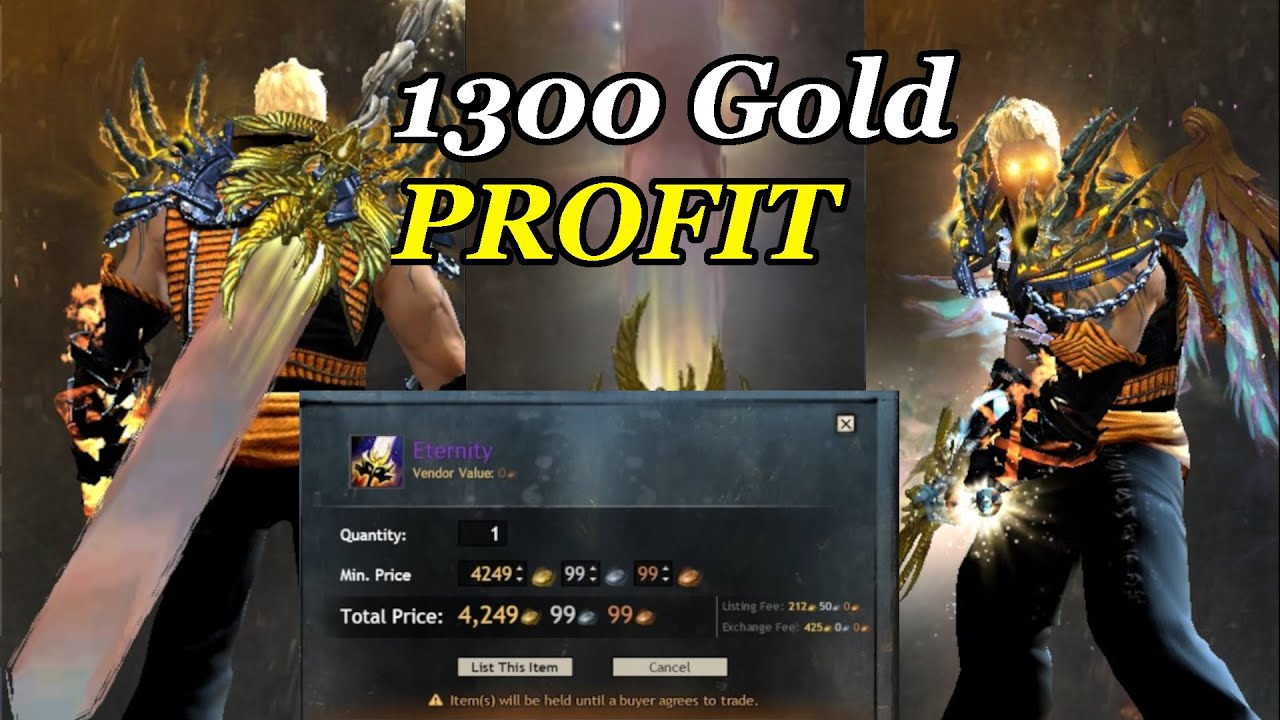 I Made the Most Expensive Legendary Weapon in Guild Wars 2.... Then Instantly Sold it - GW2