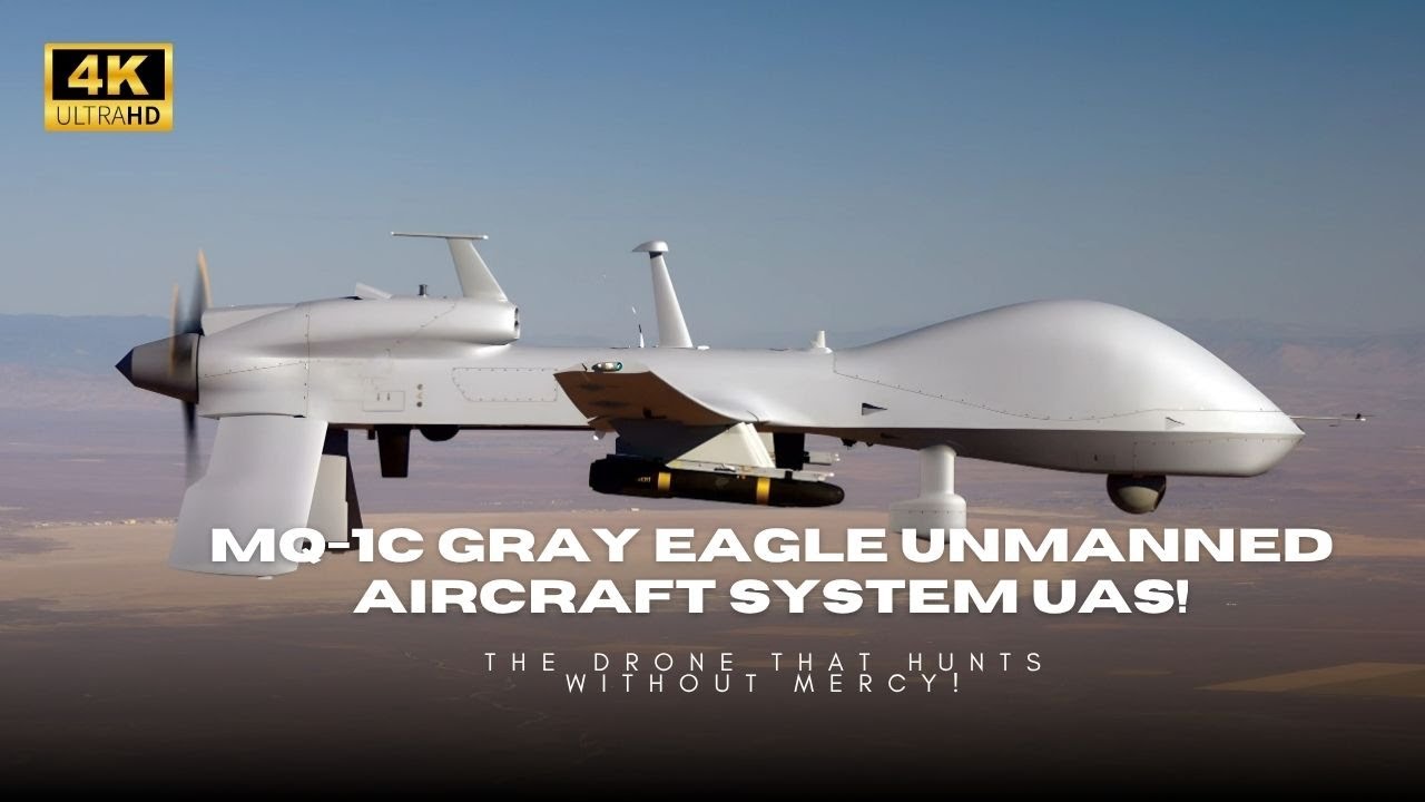 MQ-1C Gray Eagle Unmanned Aircraft System UAS! | The Drone That Hunts Without Mercy!