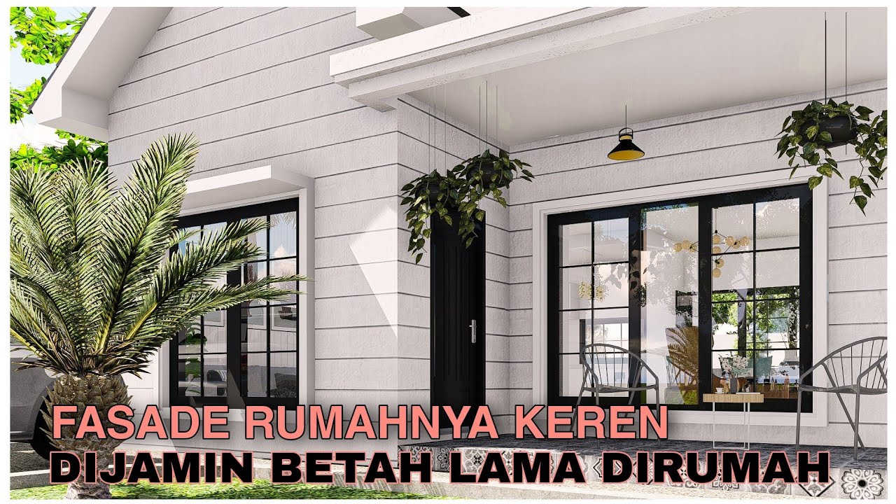 Desain rumah tinggal 2 lantai bergaya american modern di luas lahan uk. 9 x 20 m² yang nyaman