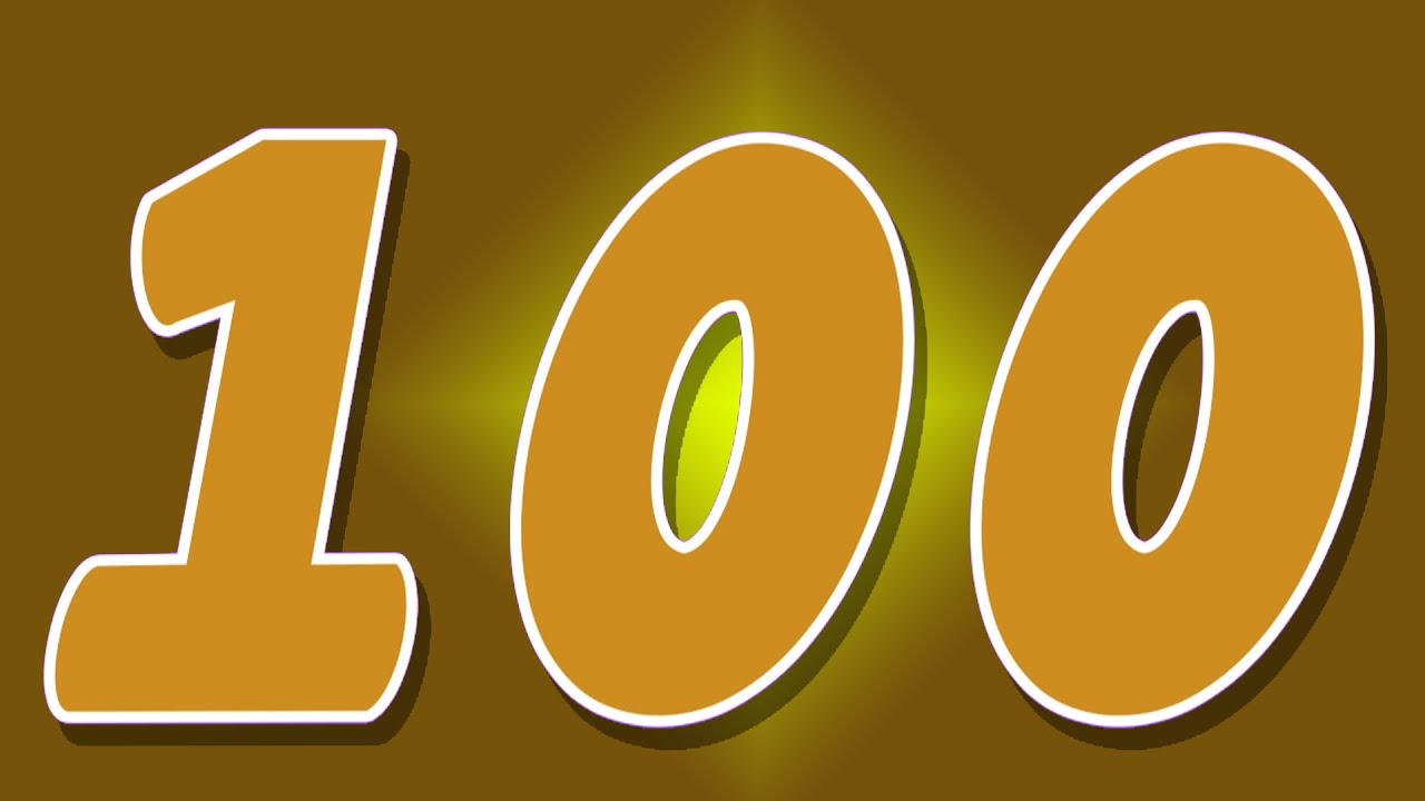 Número da música | Cartoon para caçoa | Educativo Vídeo | Popular Número Canção | Number Song 1-100