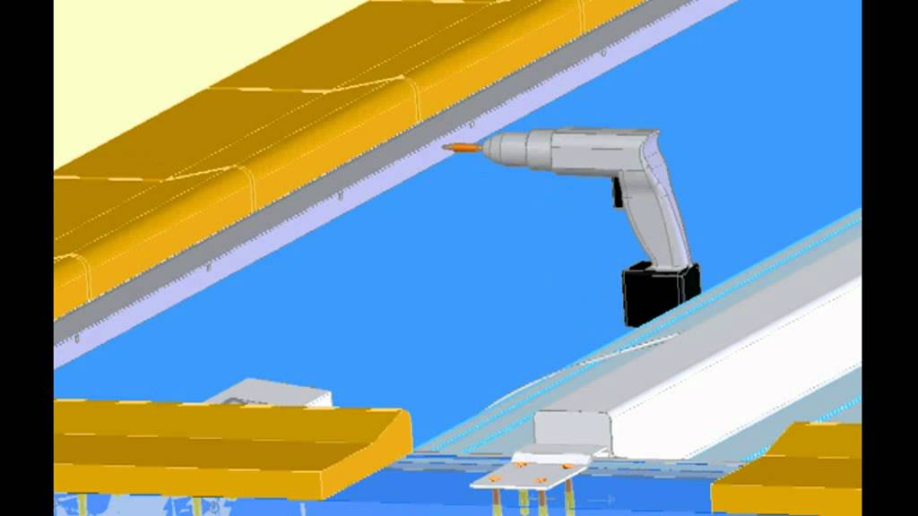 Montage Schachtabdeckung ECA Rollladenabdeckung Unterflur von AstralPool