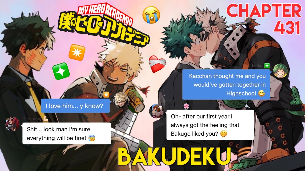 HOW MHA SHOULD END! 🧡💚 || BakuDeku Canon / MHA Chapter 431 || MHA Texting Story
