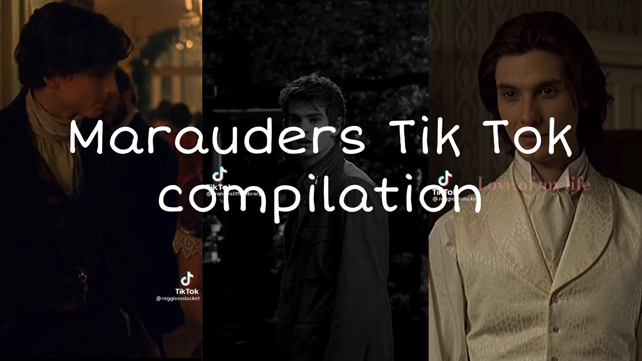 Marauders tik toks that made Sirius a queen Stan