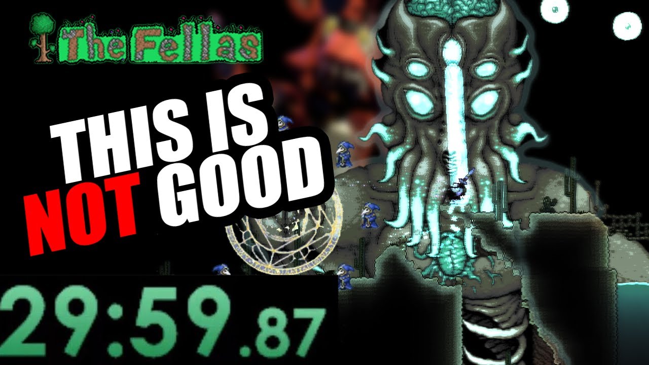 This Terraria SPEEDRUN gave us MALWARE...