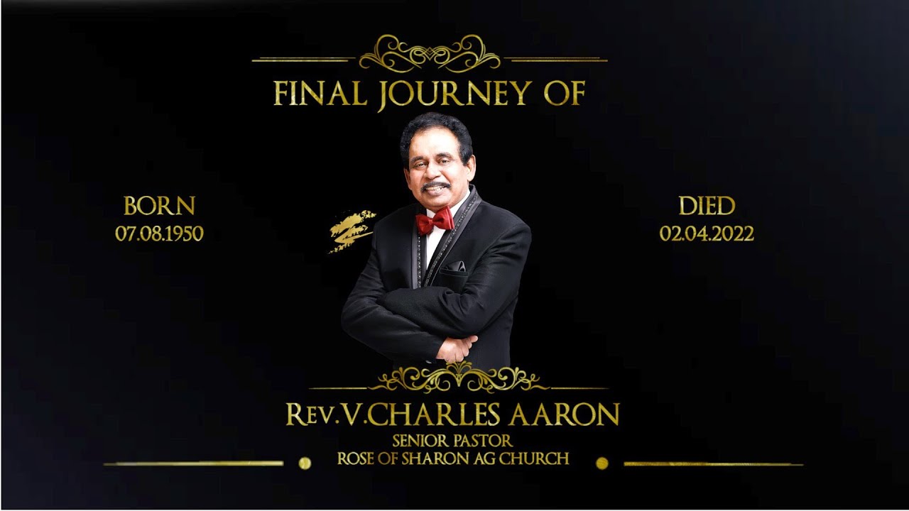 The Final Journey Rev.V #CharlesAaron | #rsagchurch
