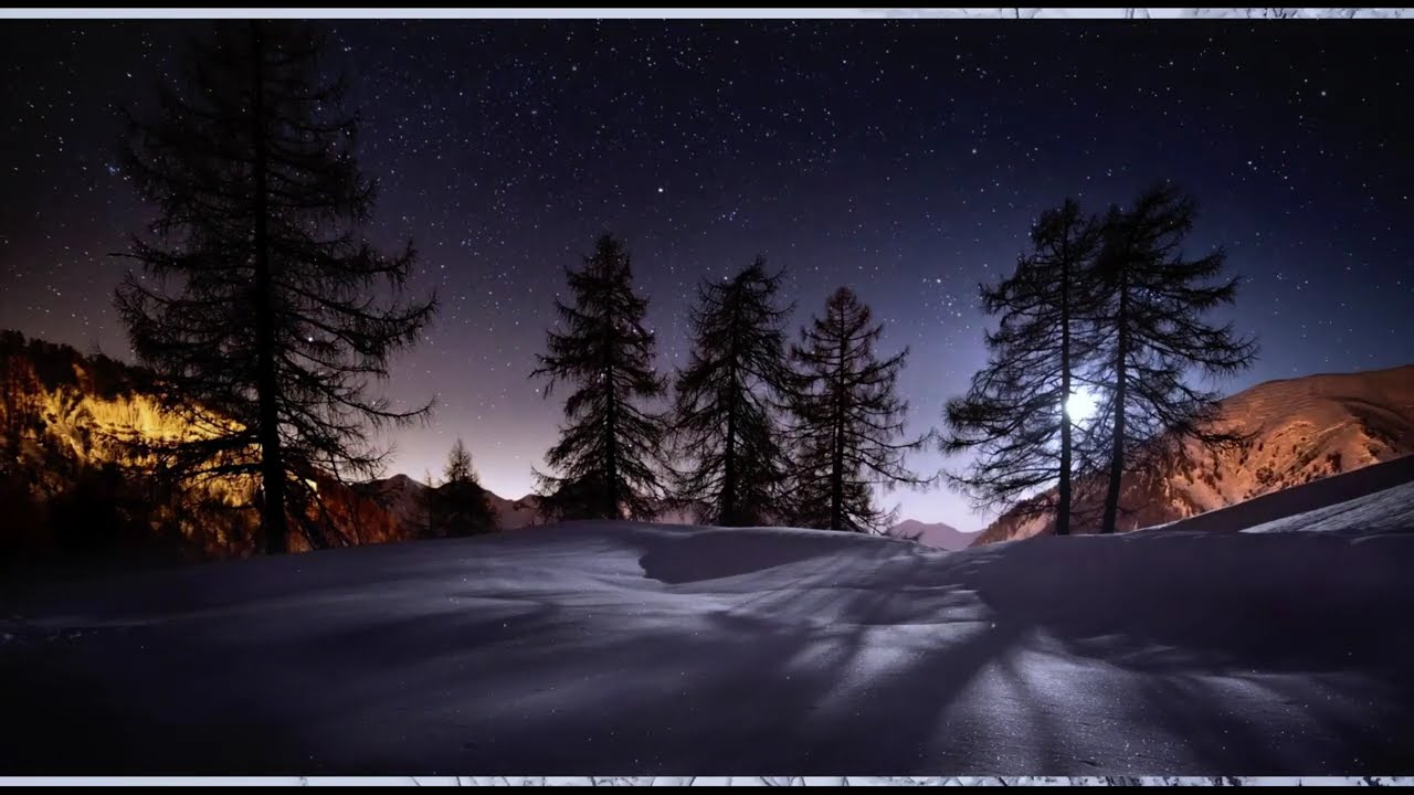 Beautiful Winter Relaxing Music | Meditation, Sleep & Stress Relief Music For Peaceful Mind