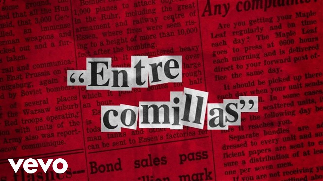 José Madero - Entre Comillas (Lyric Video)