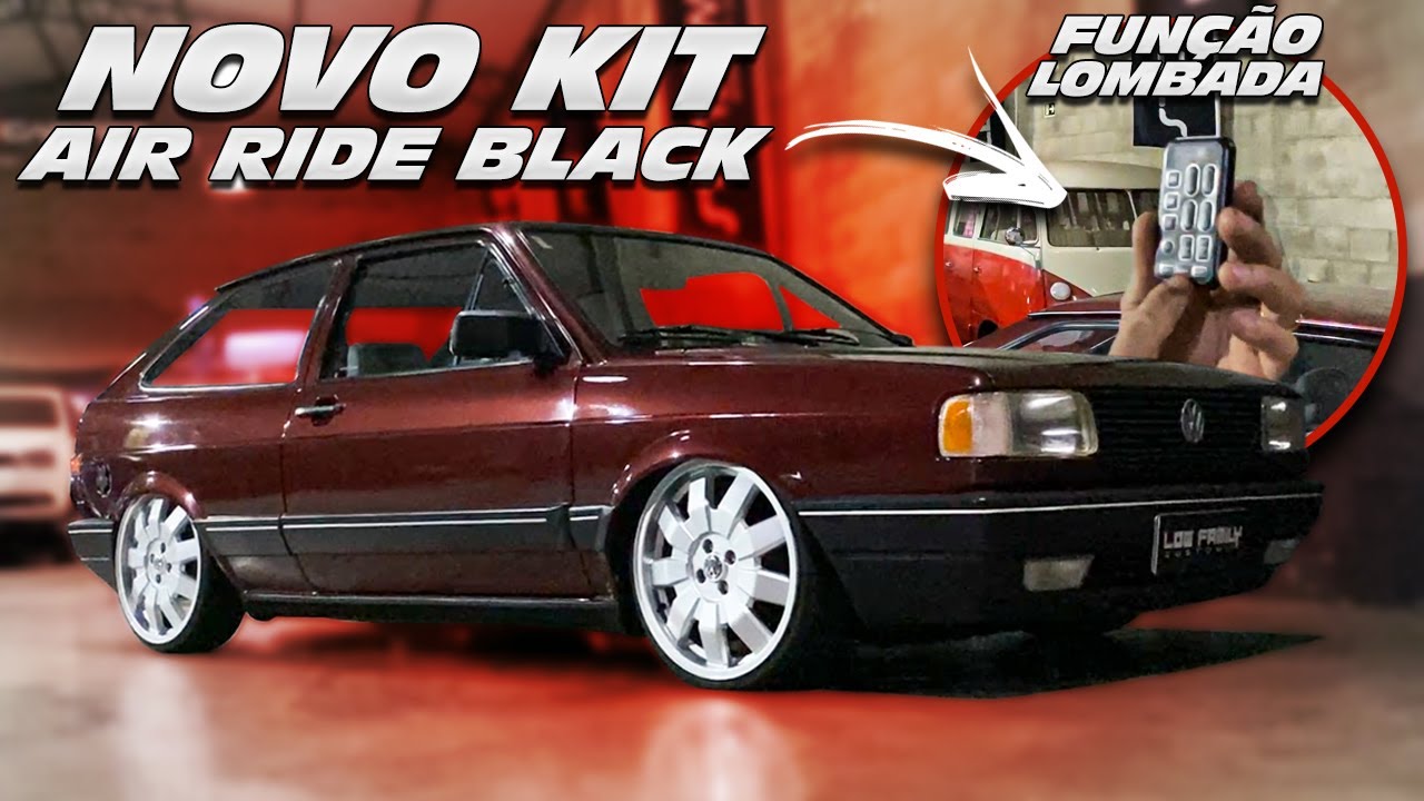 GOL GL RELIQUIA COM RODAS ARO 18' TALA 6 E SUSPENSÃO A AR!