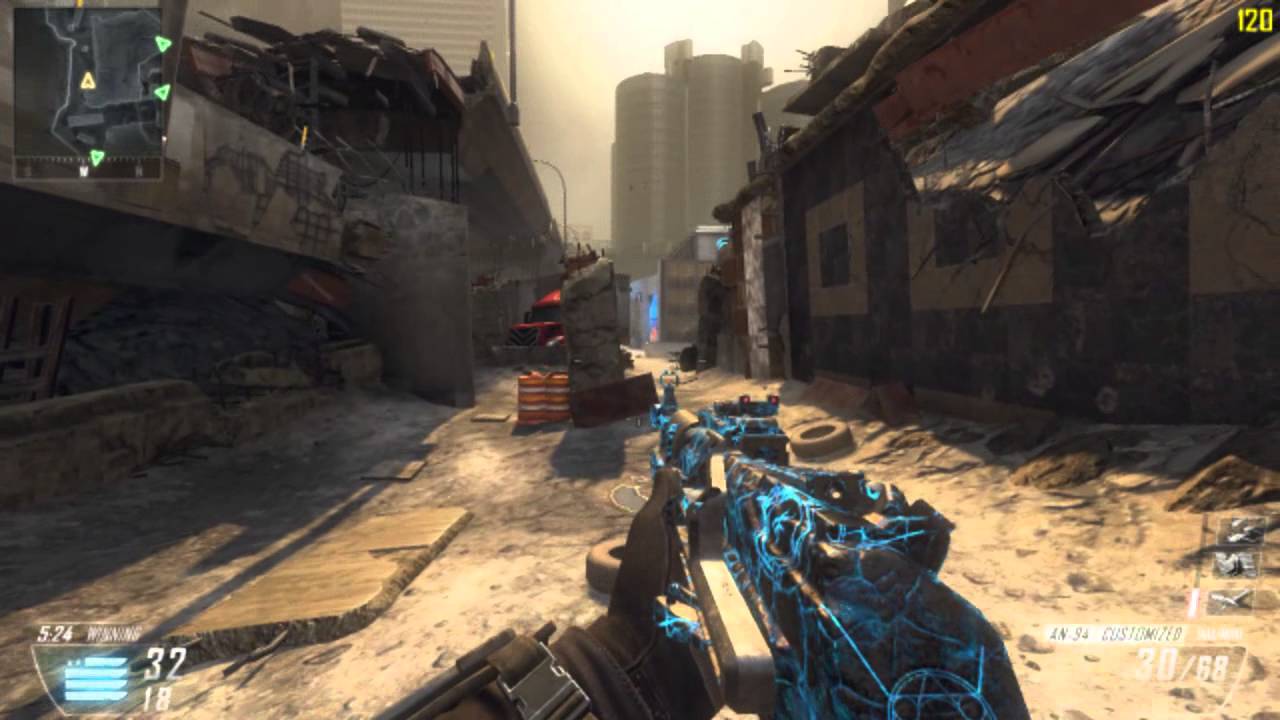 Call of Duty Black Ops II AN94 Aftermath Swarm Gameplay (Connor)