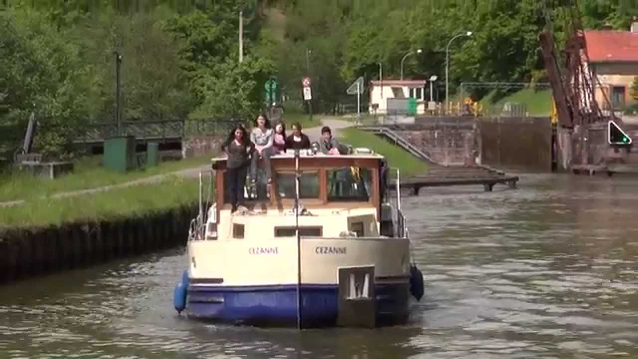 NAVIGATION SUR LE CANAL MARNE AU RHIN RHINE