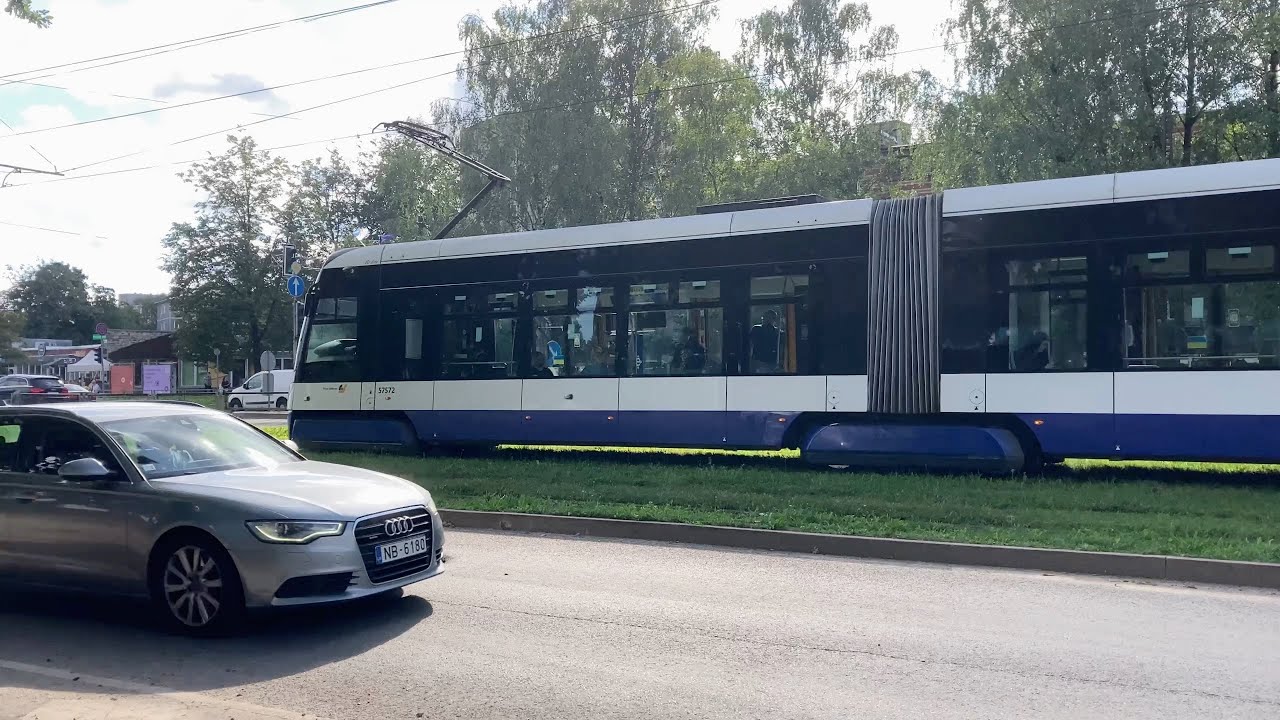 Rīgas tramvaji / trams in Rīga (01.09.2023) | #1
