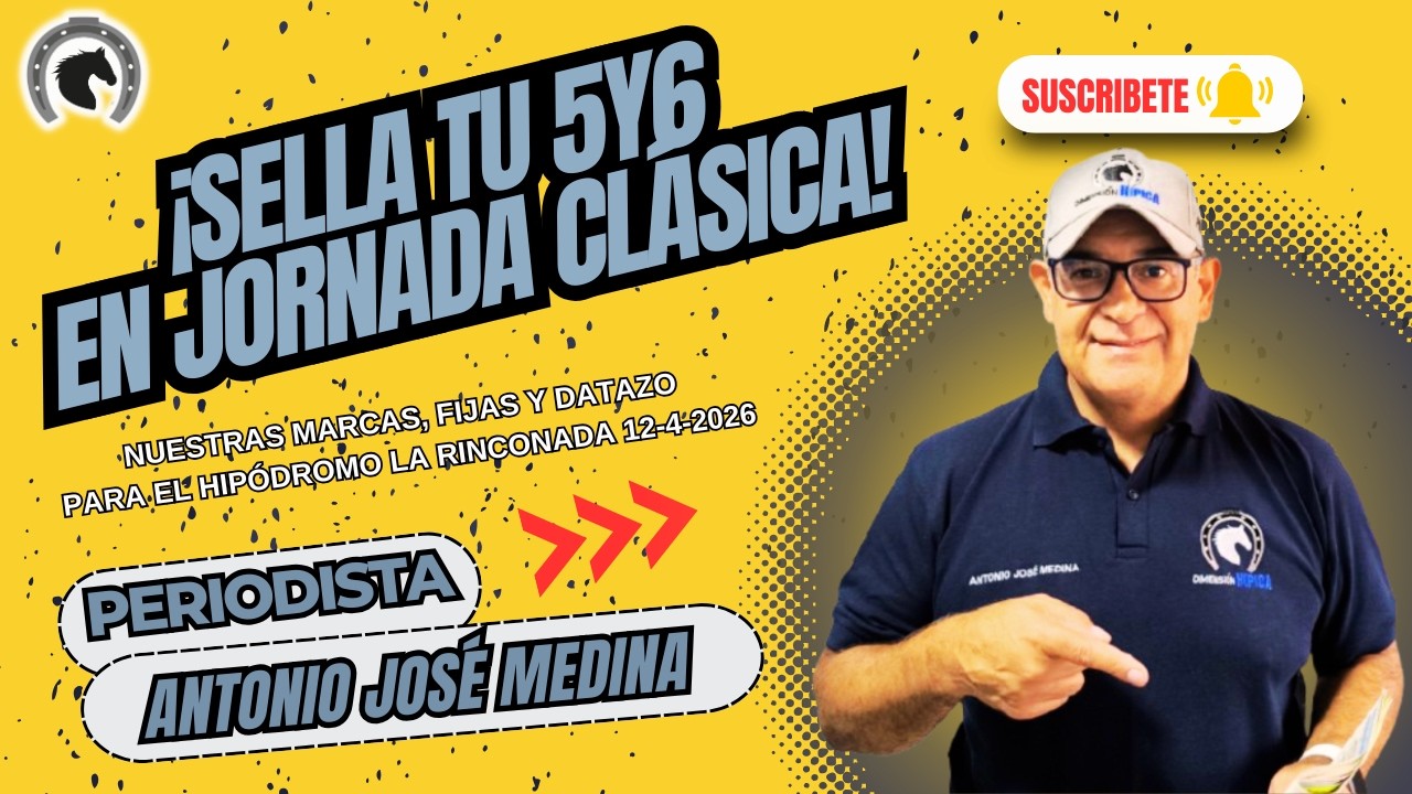 &Uacute;ltimos Datos para el Hip&oacute;dromo #LARINCONADA / Domingo 12-4-2026