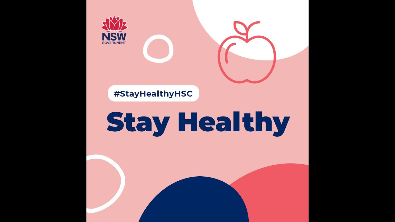 #StayHealthyHSC - Good luck to 2020 HSC students