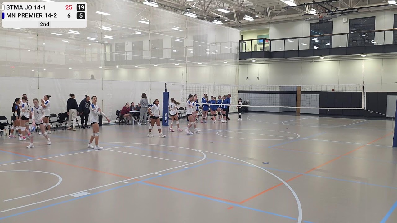 Game #1 - STMA JO 14-1 vs MN Premier 14-2