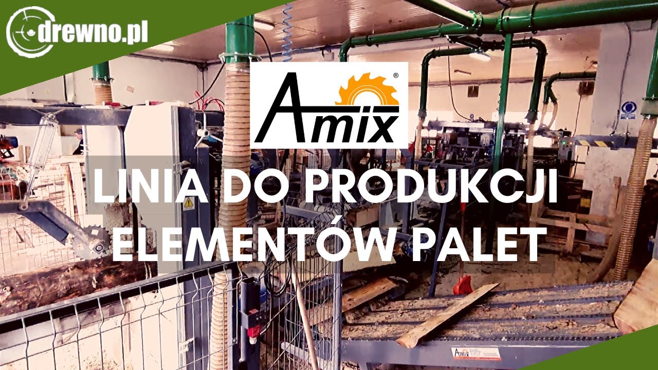 Линия по производству паллетных элементов AMIX