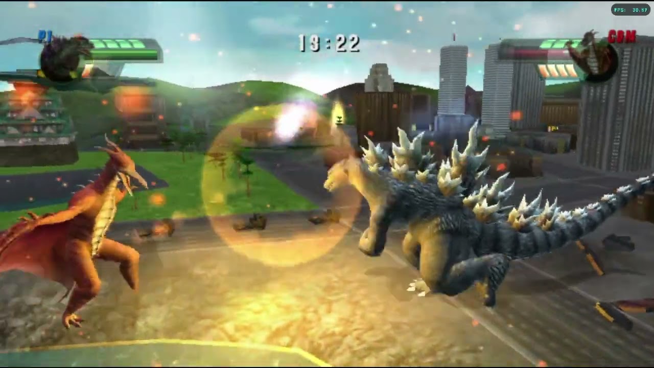 Godzilla Unleashed Overhaul Revolution: Godzilla vs rodan