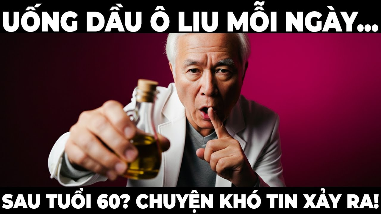 Điều Gì Sẽ Đến Nếu Dùng Dầu Ô Liu Mỗi Ngày Sau Tuổi 60?