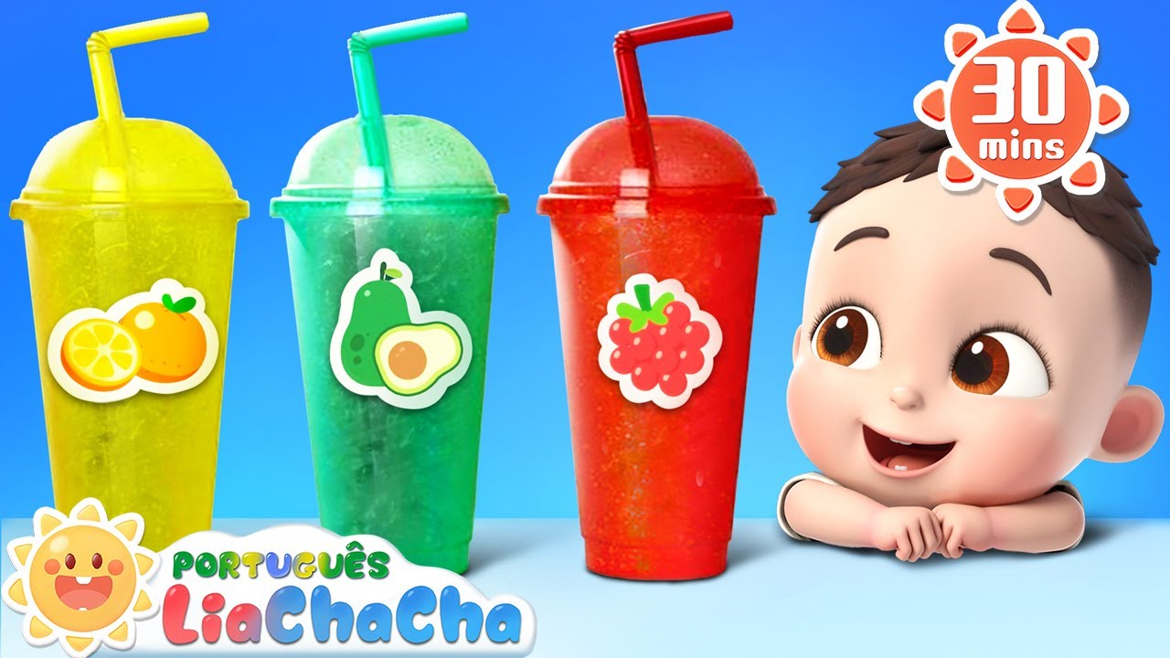 Suquinho Colorido | Compilação | LiaChaCha em Português - Música Infantil & Canção Infantil