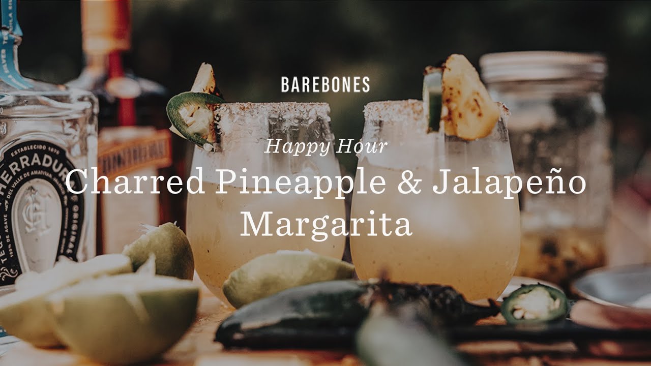 How To Make A Charred Pineapple & Jalape&ntilde;o Margarita