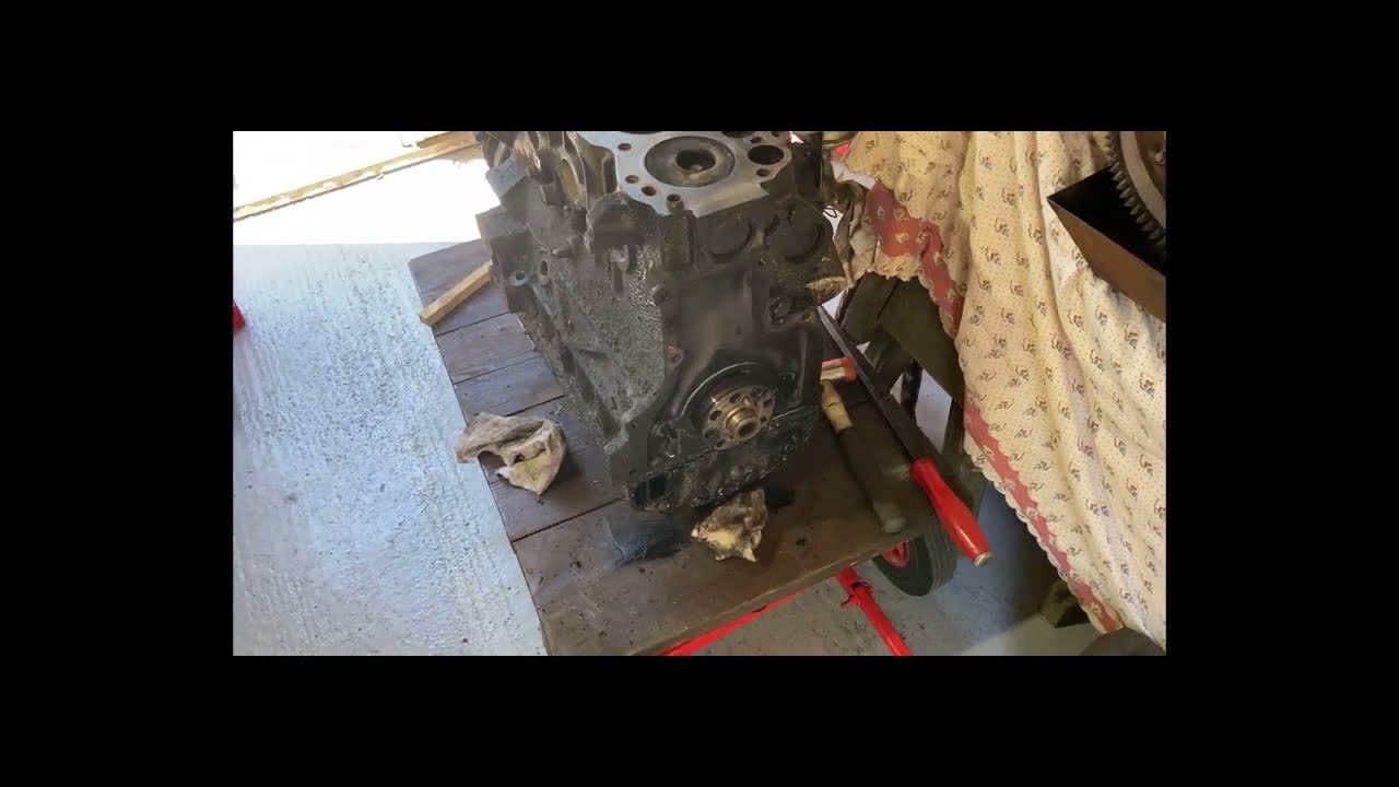 Разборка двигателя Land Rover 200 Tdi