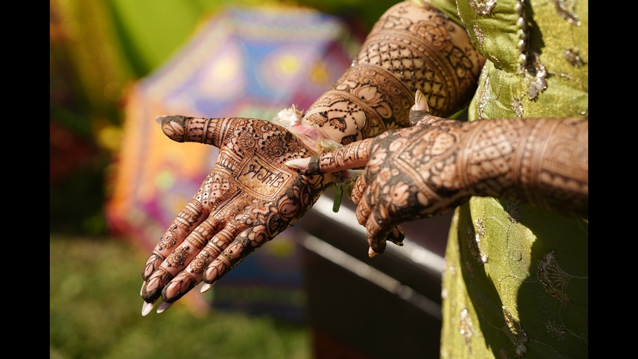 Kiran's Haldi and Mehndi