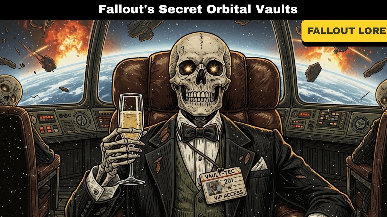 Секретные орбитальные убежища Fallout | Элита сбежала в космос