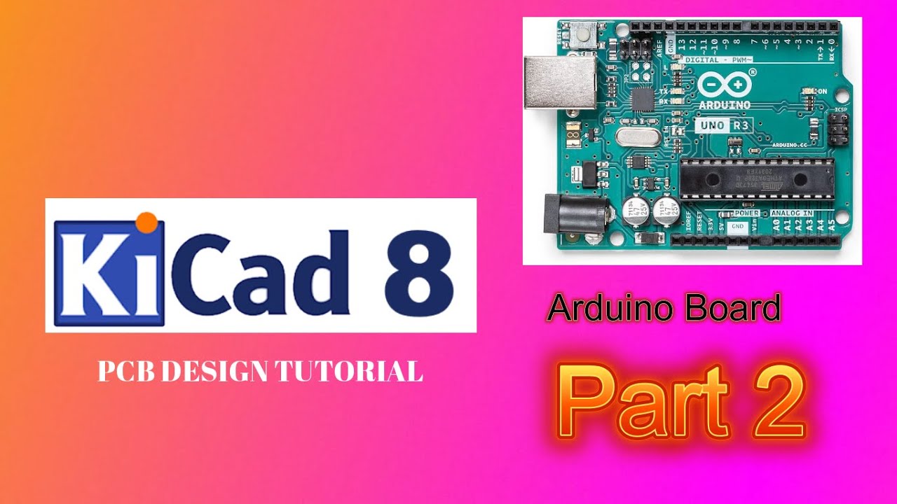 #2 Kicad 8 Arduino Scematic Design || TUTORIAL IN HINDI #zeerofold #pcbdesign  #kicad8