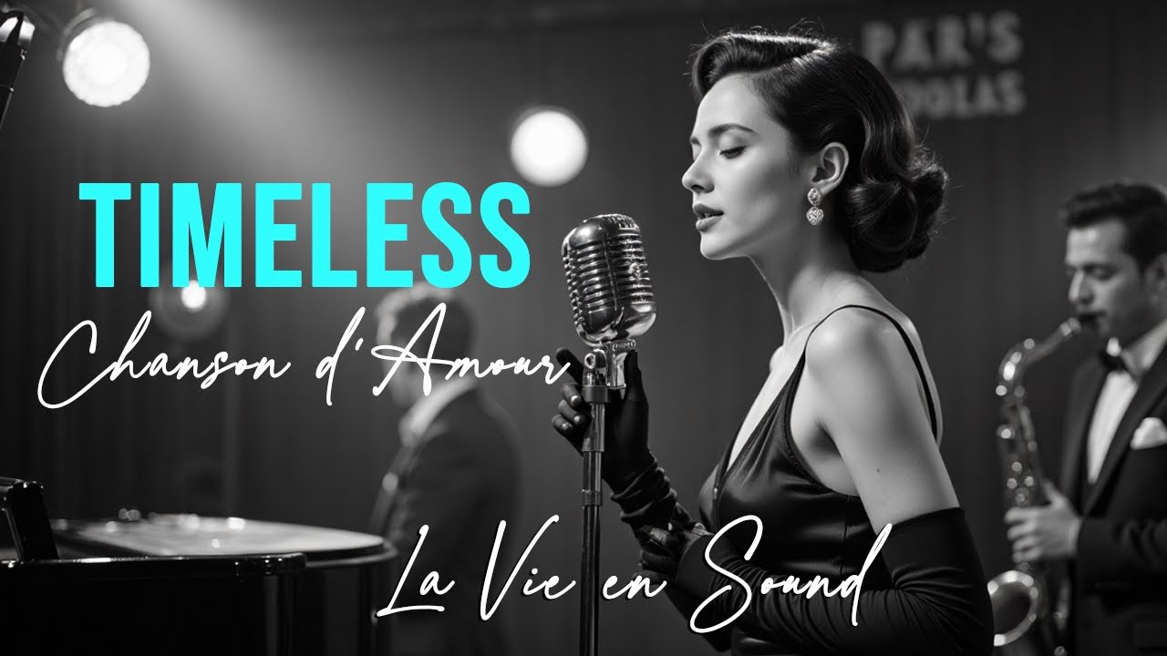 Chansons d’Amour 🇫🇷 | Soft French Love Songs from Paris Nights ✨ Timeless Romance