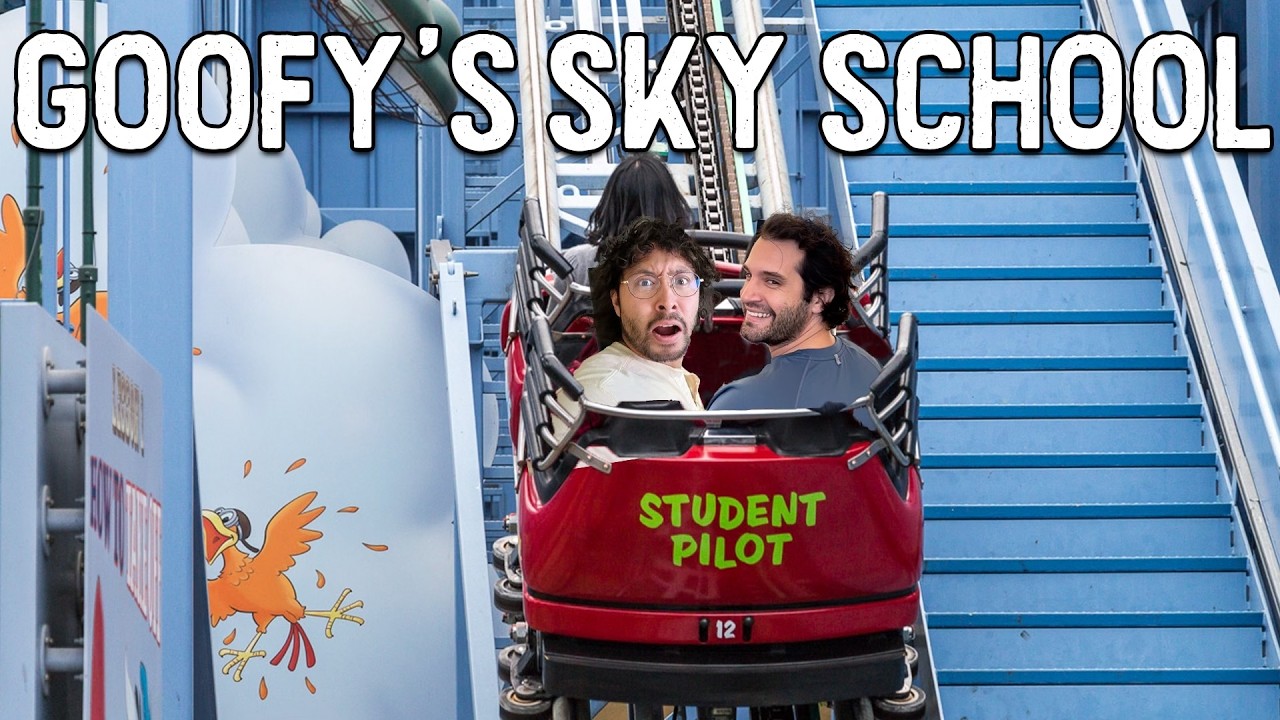 Is Goofy's Sky School a World Class Attraction?