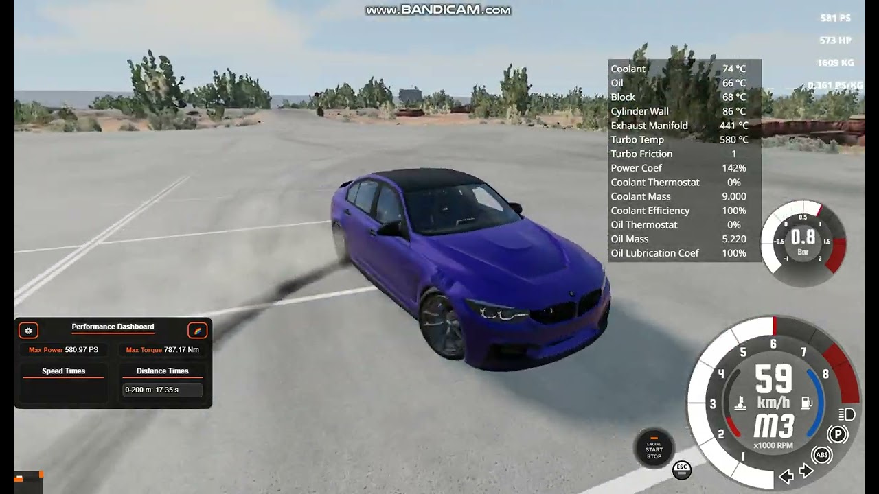 I Crashed My New F80 M3 In Beamng Drive