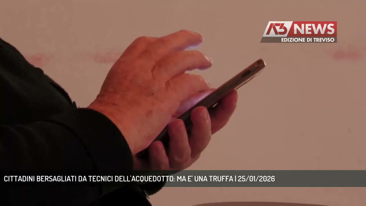 CITTADINI BERSAGLIATI DA TECNICI DELL'ACQUEDOTTO: MA E' UNA TRUFFA | 25/01/2026