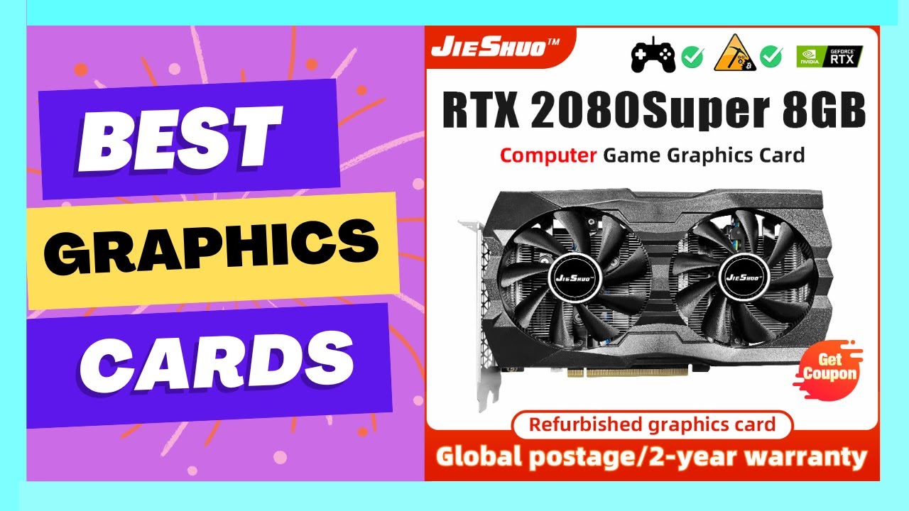 JIESHUO Video Card RTX 2080S Graphics Card