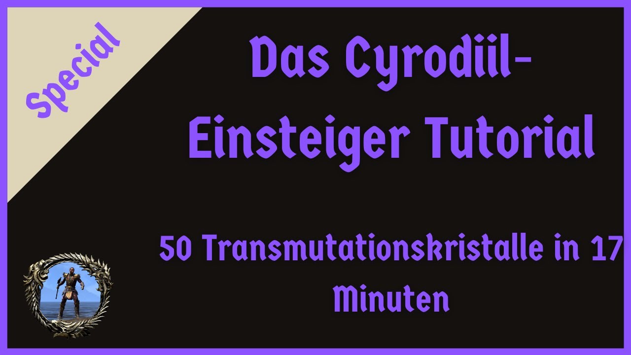 Cyrodiil - Special: 50 Transmutationskristalle in 17 Minuten farmen