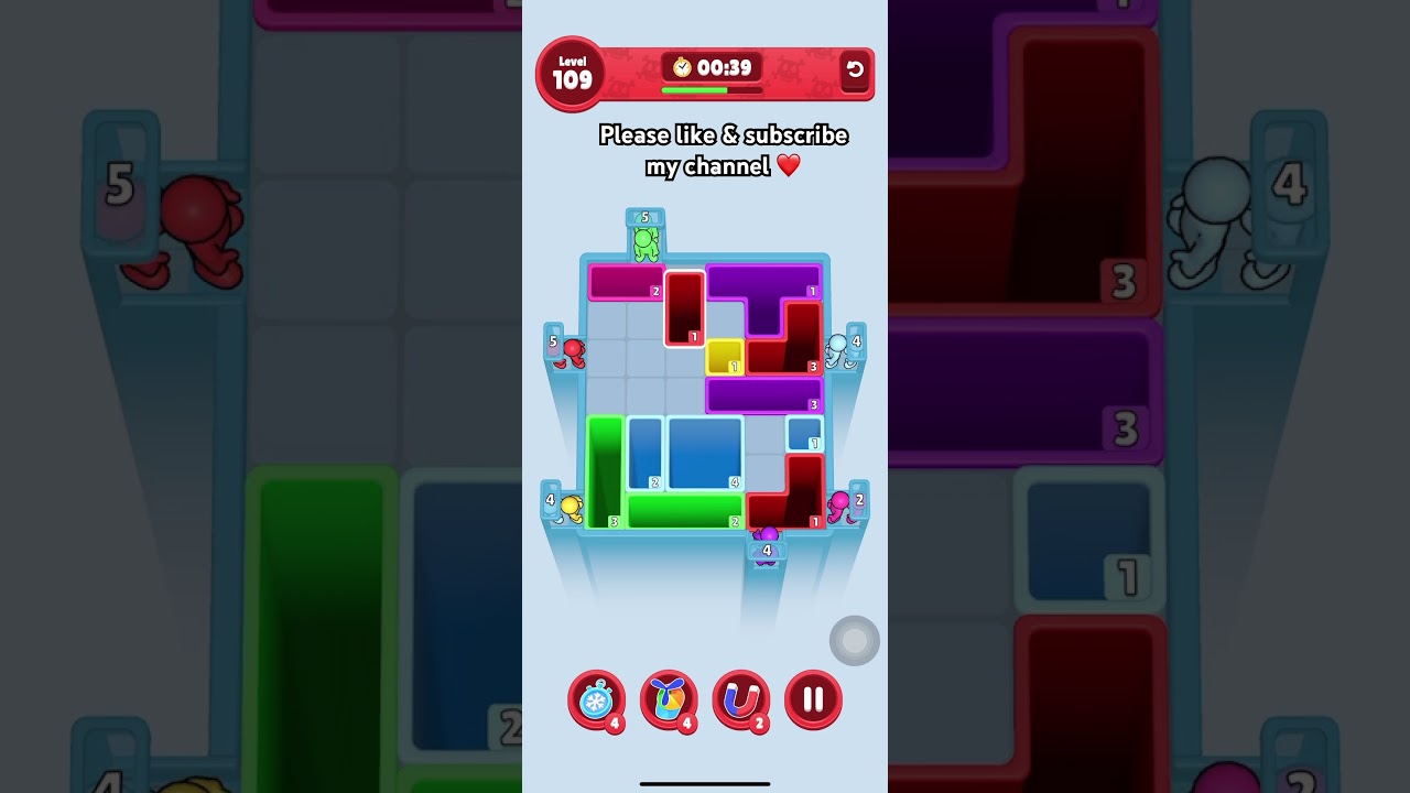 Drop Away level 109 Walkthrough #dropaway