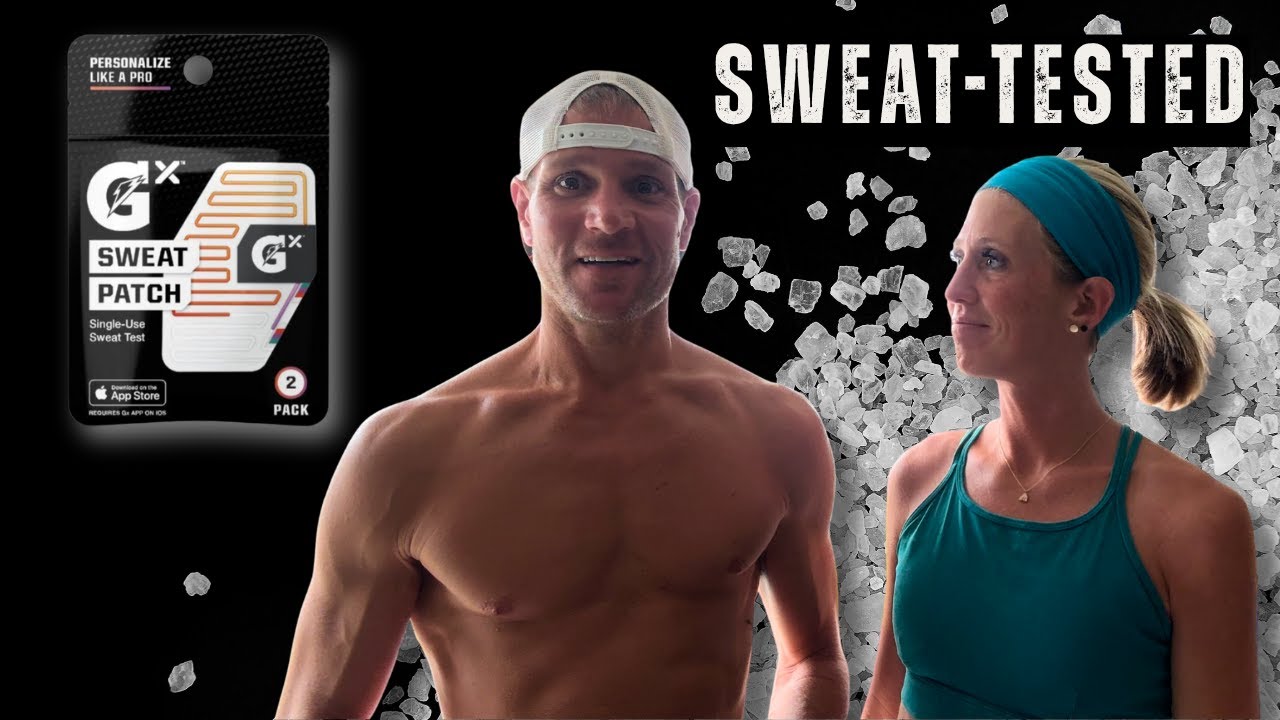We Sweat-Tested Ourselves! 💦 Gatorade Sweat Patch Results Reveal Surprising Salt Loss...