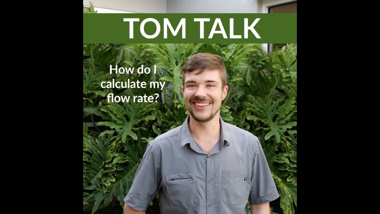 Tom Talk &ndash; Flow Rate Calculation Made Easy: Dosatron Tips with Tom