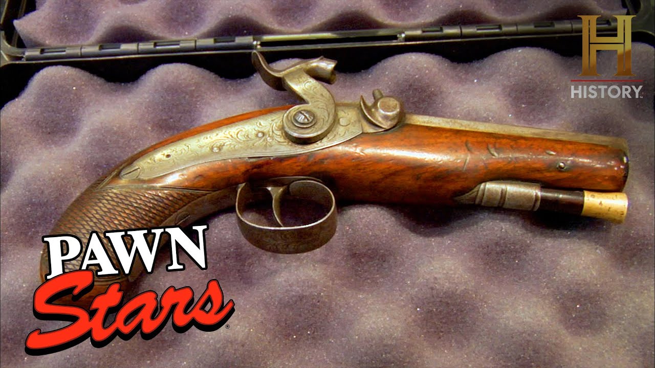 Rick Gambles on Old Pistol WITHOUT an Expert Opinion (Season 4) | Pawn Stars