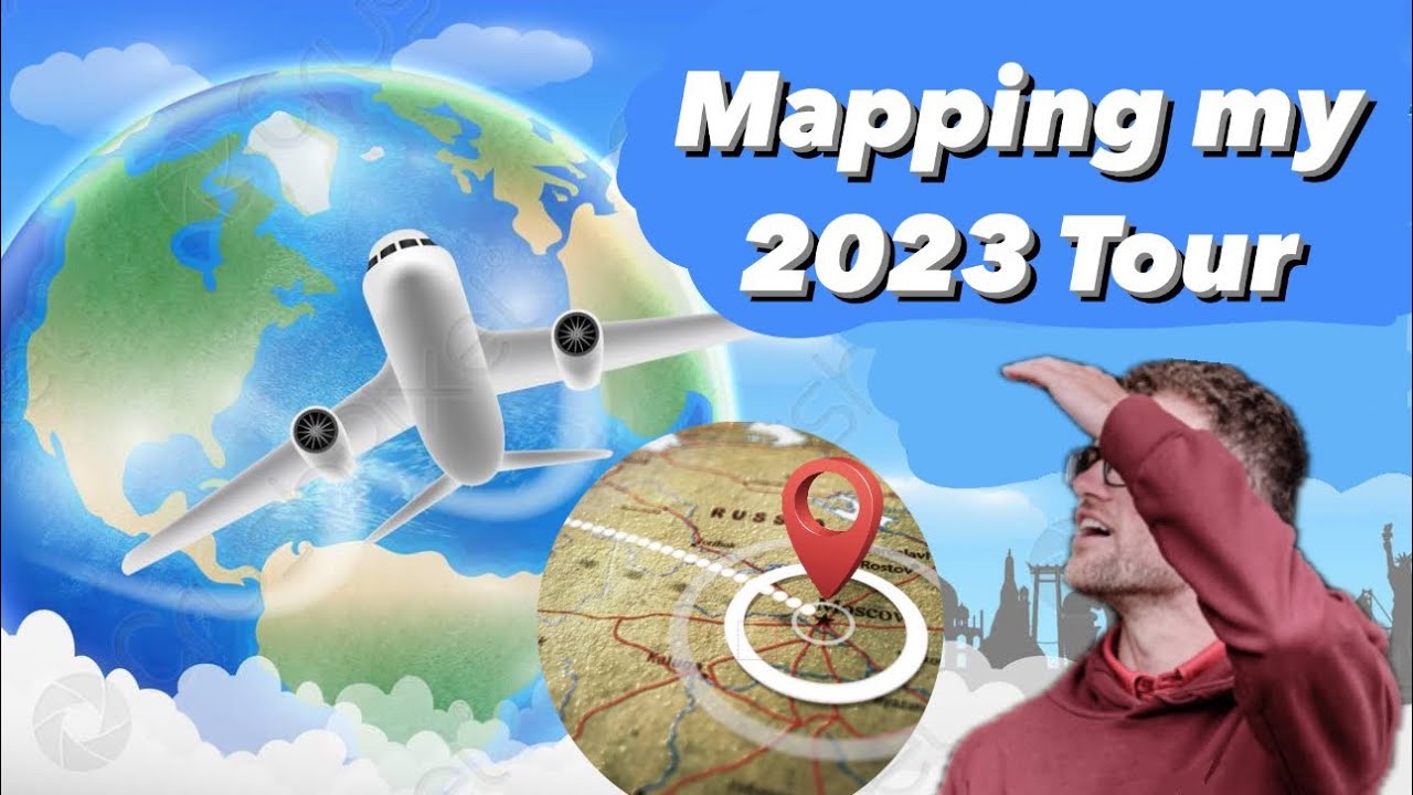 Mapping my 2023 Disc Golf Season!! -Thomas Gilbert