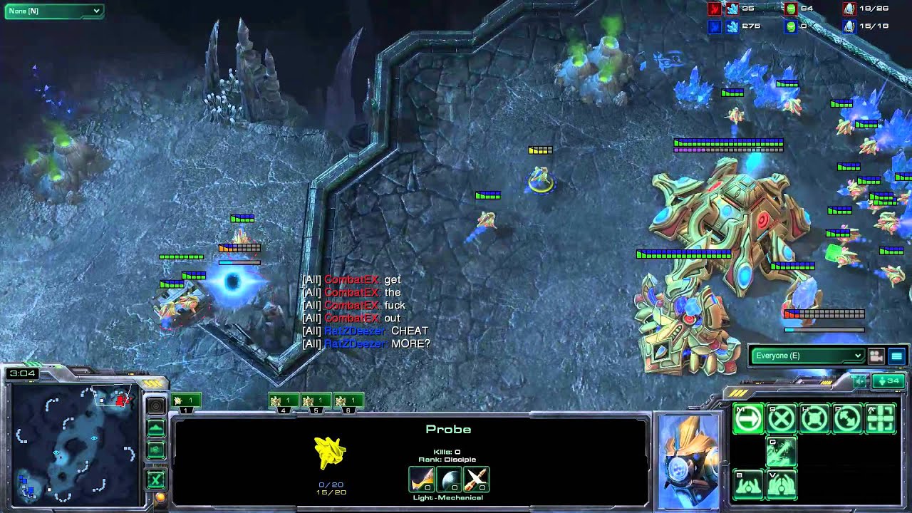 CombatEX (P) против Deezer (P) [Игра 1] — Starcraft 2 Grudge Match