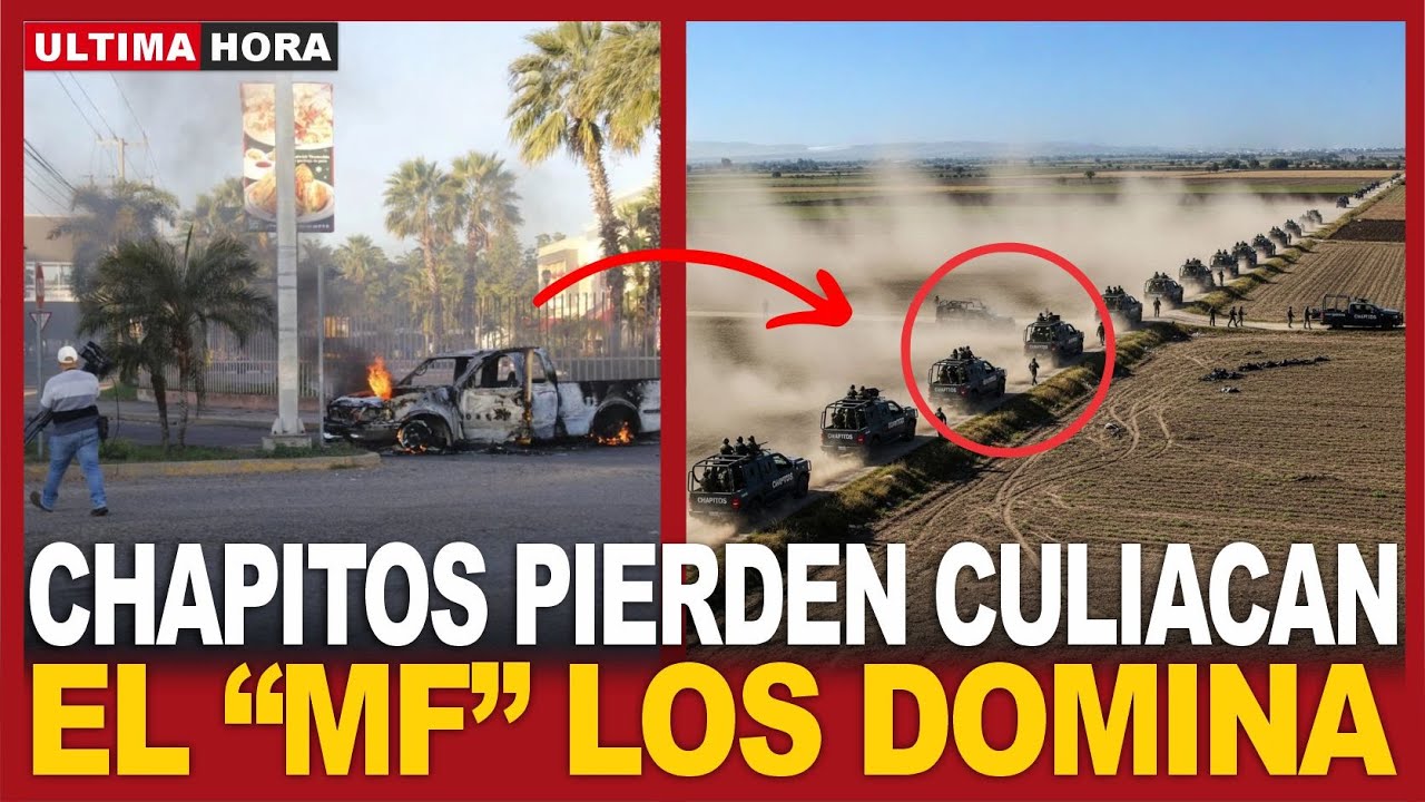 CHAPITOS PIERDEN guerra en Culiac&aacute;n: Repliegue masivo tras presi&oacute;n de 