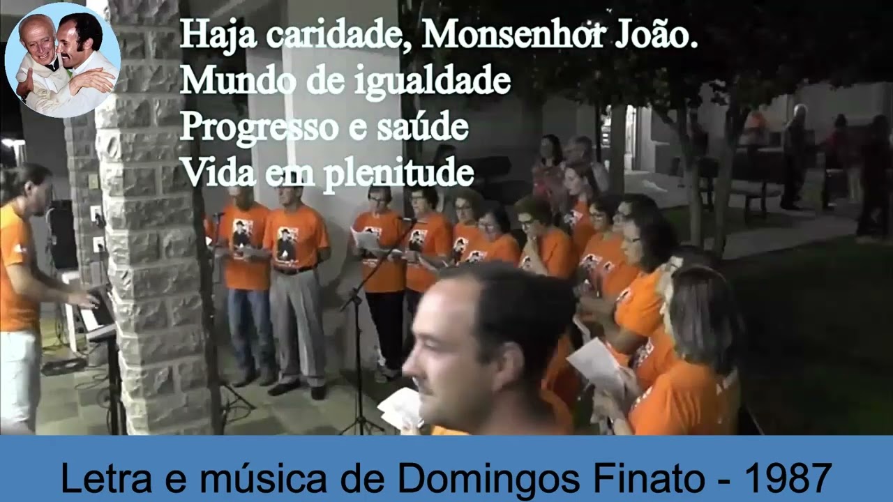 M&uacute;sica de Domingos Finato cantada pelo Coral Ra&iacute;zes da Serra na Romaria Vocacional - 03-01-24